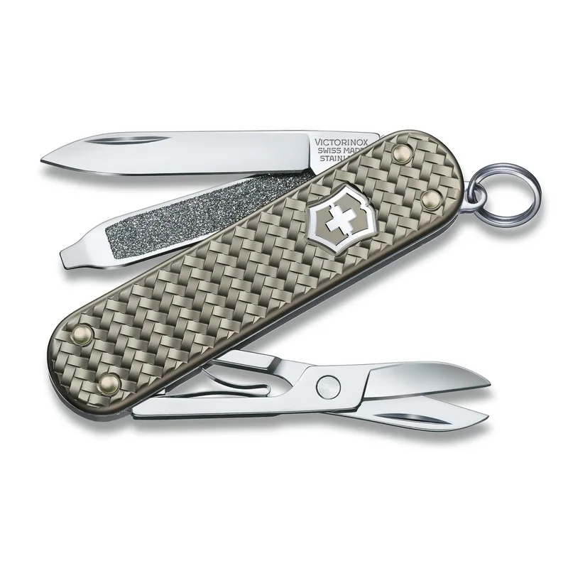 Victorinox Swiss Army Corporate Gifts Knife Classic Sd Precious Alox - Infinite Gray