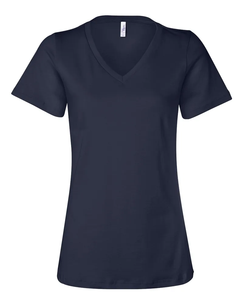 Bella+Canvas® Women's Relaxed Jersey V-Neck T-Shirt view 3