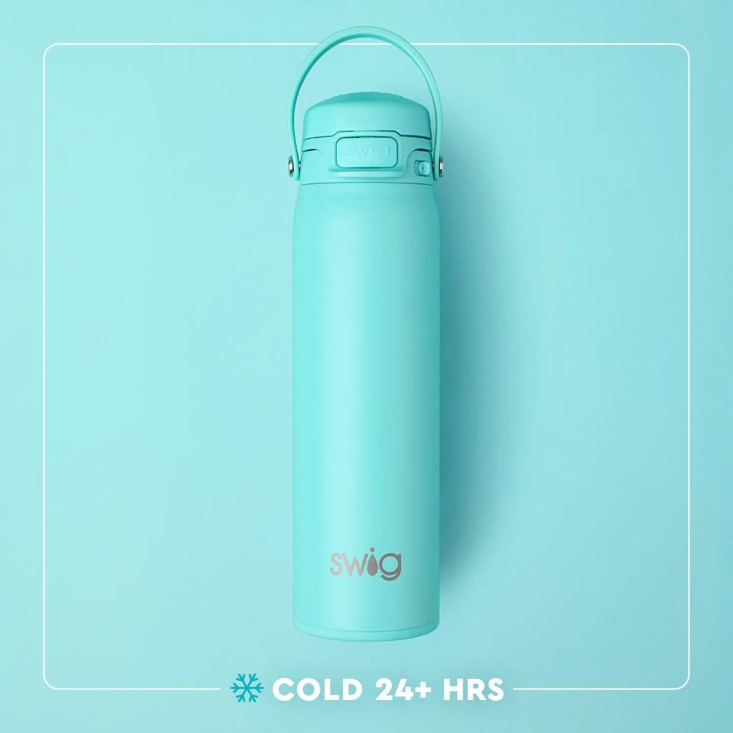 22 oz SWIG® Stainless Steel Insulated Leakproof EZ Fill Water Bottle view 3