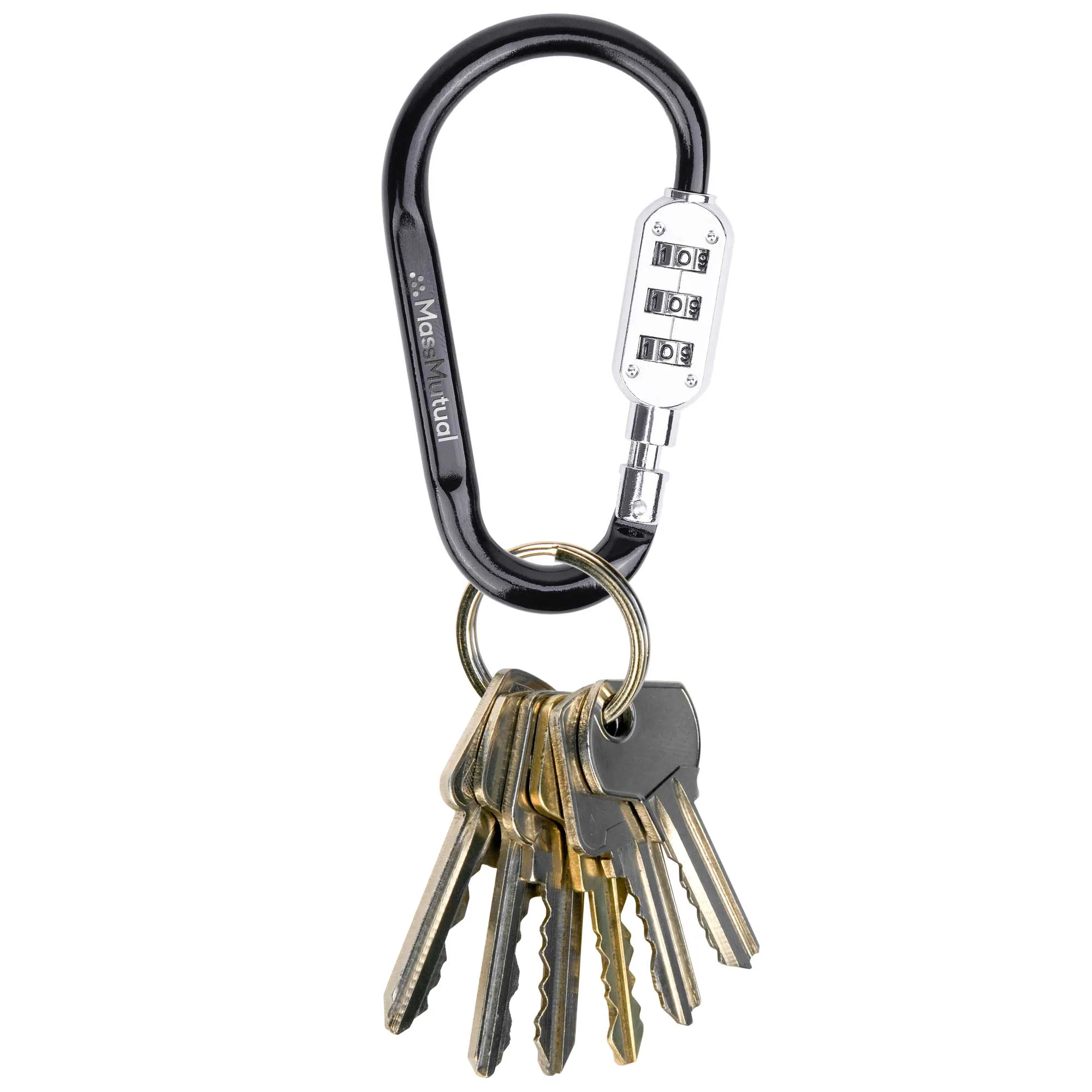 SecureLink Large Carabiner Keychain view 4