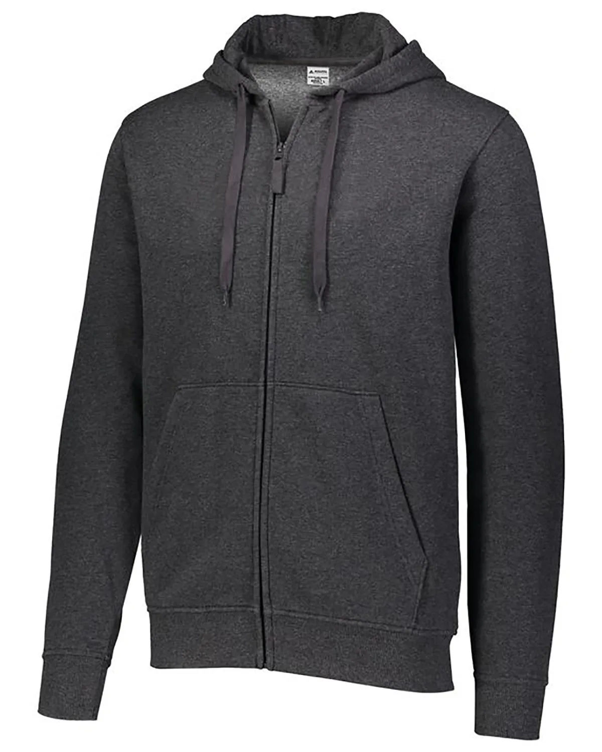 Augusta Adult Fleece Full-Zip Hooded Sweatshirt view 2