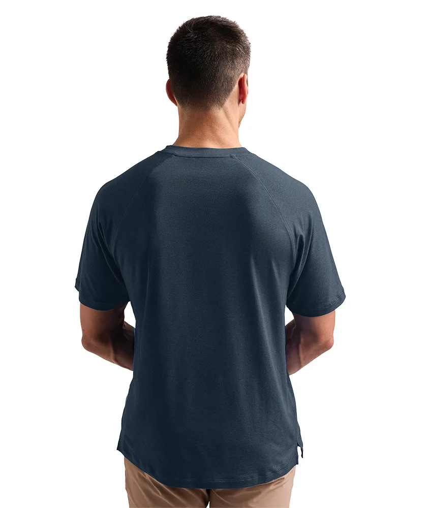 Navy Blue Heather Back