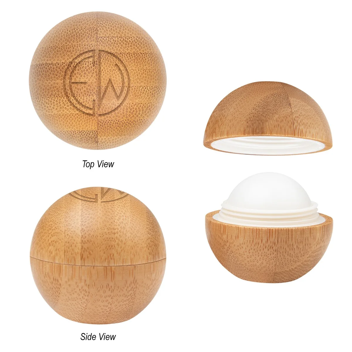 Bamboo Lip Moisturizer Ball view 2