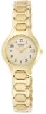 Citizen® Ladies' Quartz Stainless Steel Gold-Tone Watch w/Champagne Dial