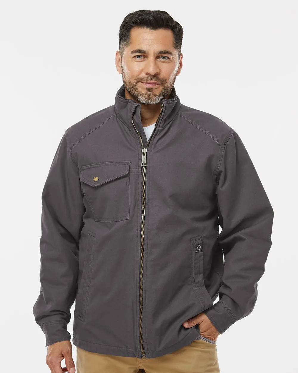 DRI DUCK® Men's Endeavor Canyon Cloth™ Canvas Jacket w/Sherpa Lining view 2