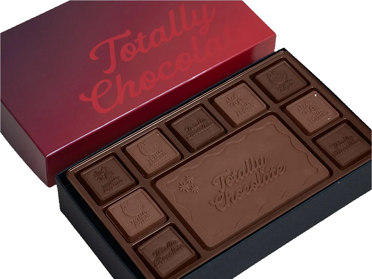 19-Piece Chocolate Ensemble Gift Set with Luxury Custom Packaging