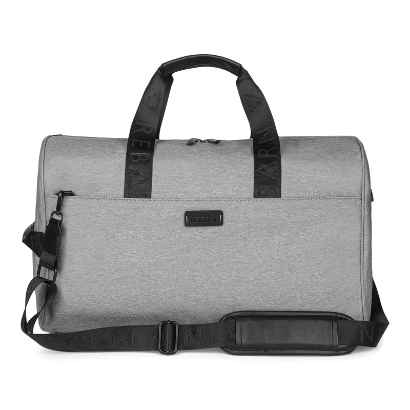 Bugatti Reborn Collection-Convertible Duffle Bag-Gray