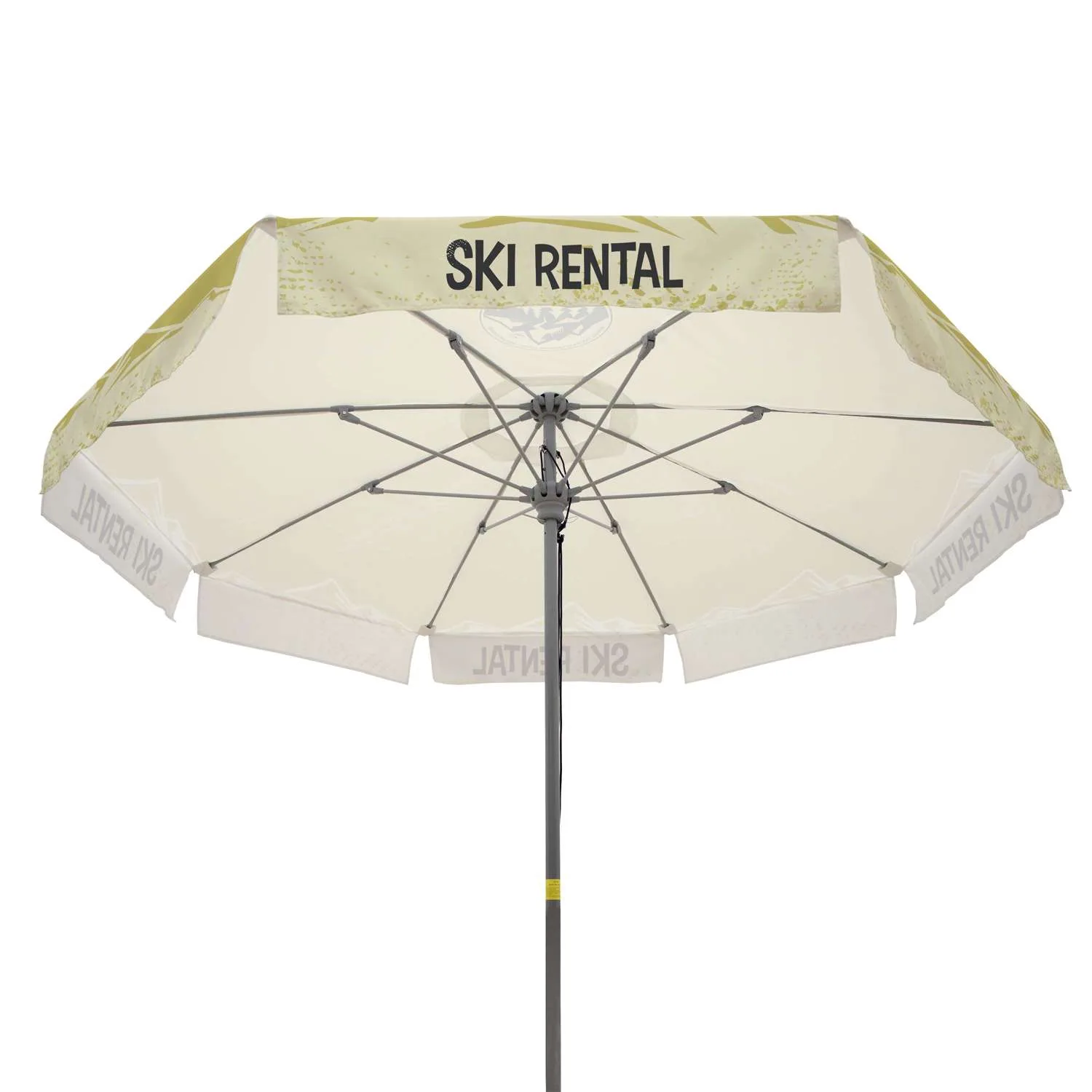 9' Deluxe Market Umbrella SS Dye Sub Kit with Valance view 2