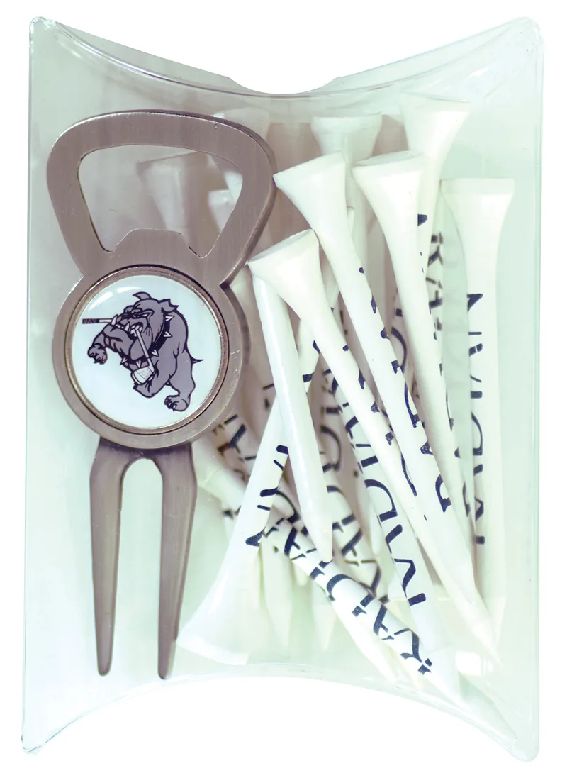 Golf Tees & Divot Tool Pillow Pack