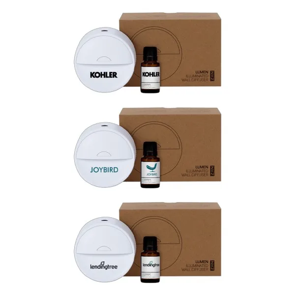 Illuminated Essential Oil Wall Diffuser with Essential Oil view 2