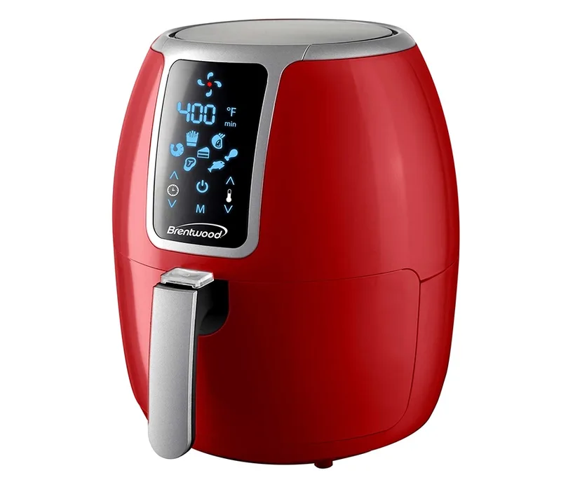 4 Quart Red Digital Air Fryer