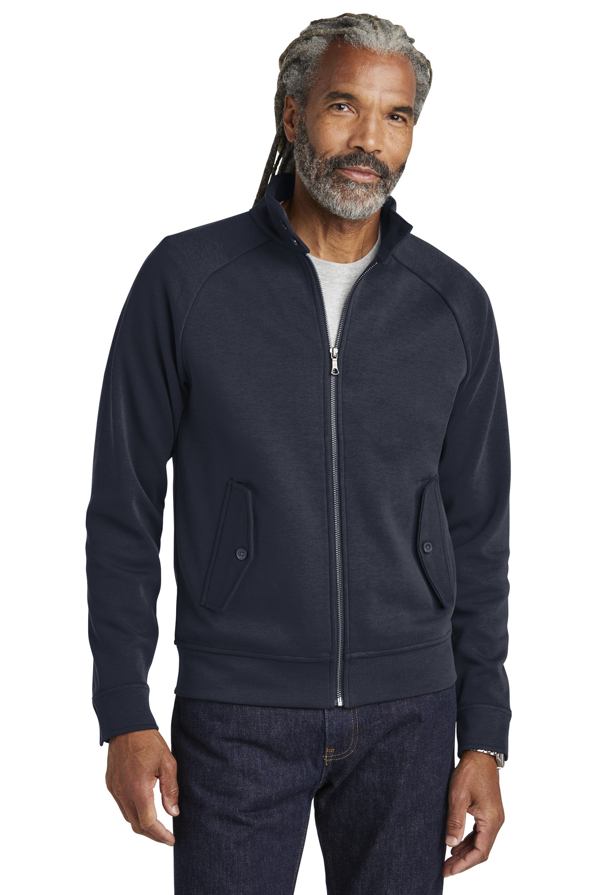 Brooks Brothers Double-Knit Full-Zip