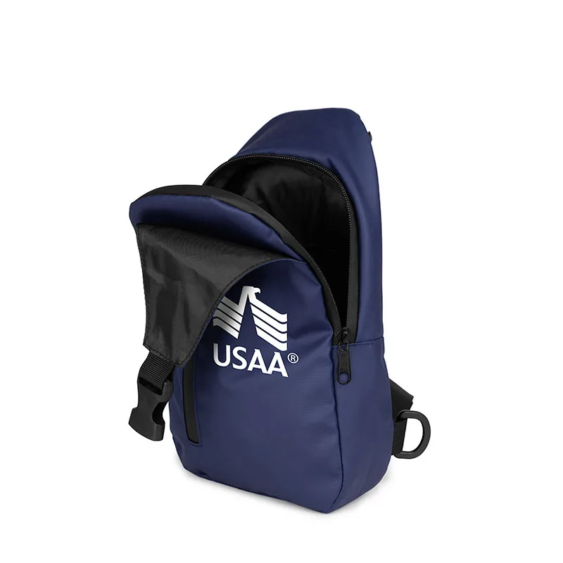 Navy Blue/Black Logo Opened