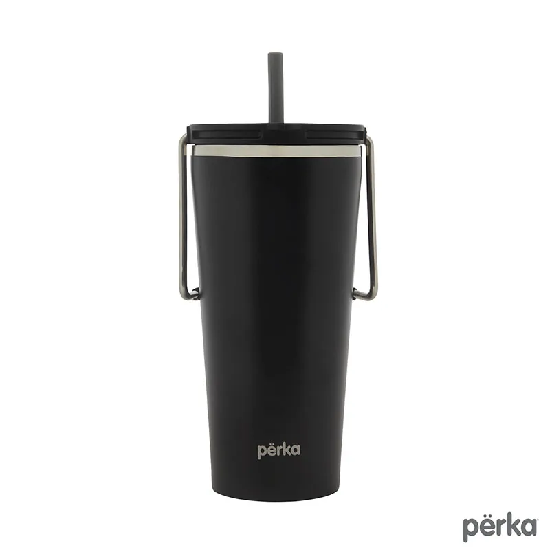 Perka Gibson 20 oz. Double Wall Recycled Stainless Steel Travel Mug view 2