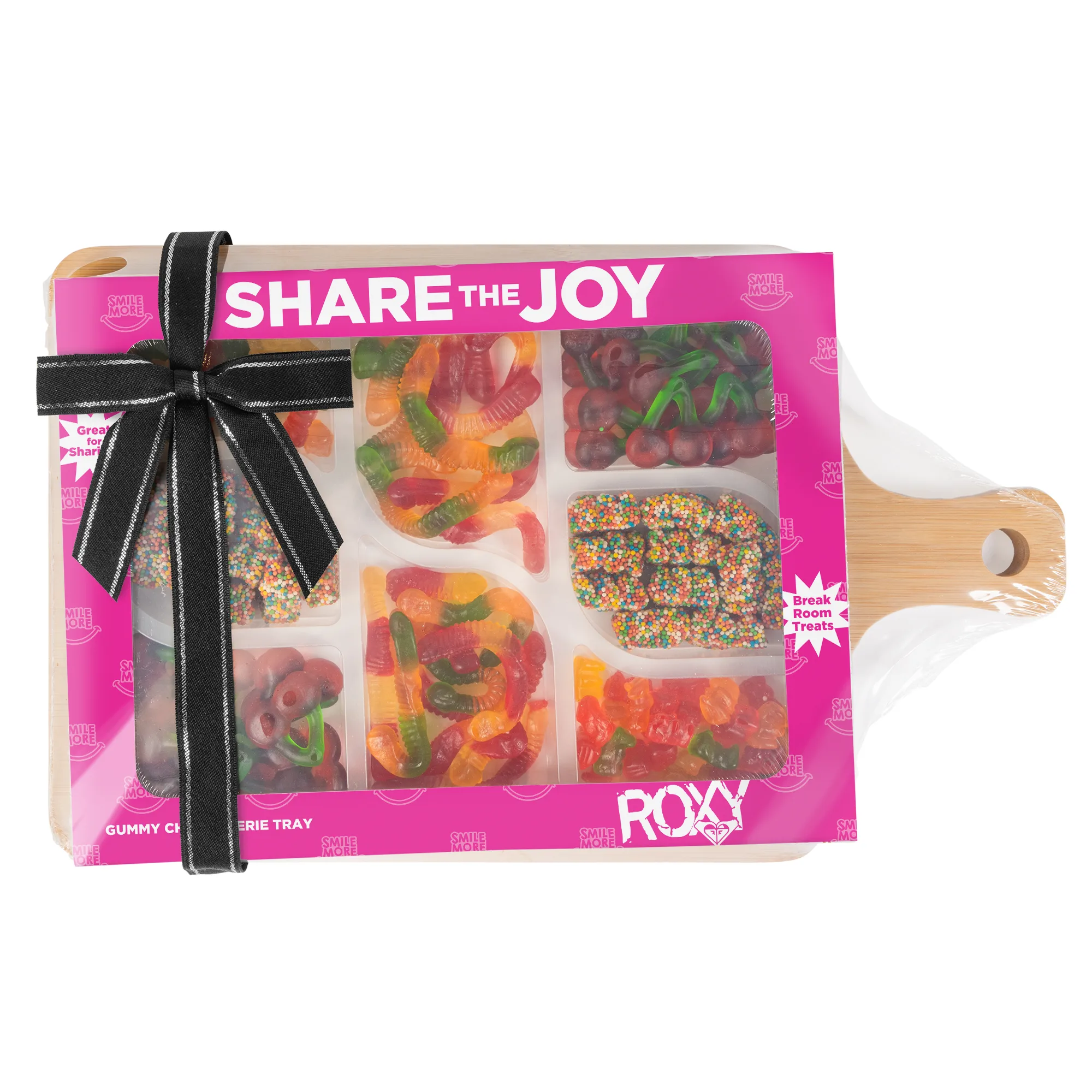 Gummy Charcuterie Tray with Bamboo Board view 2