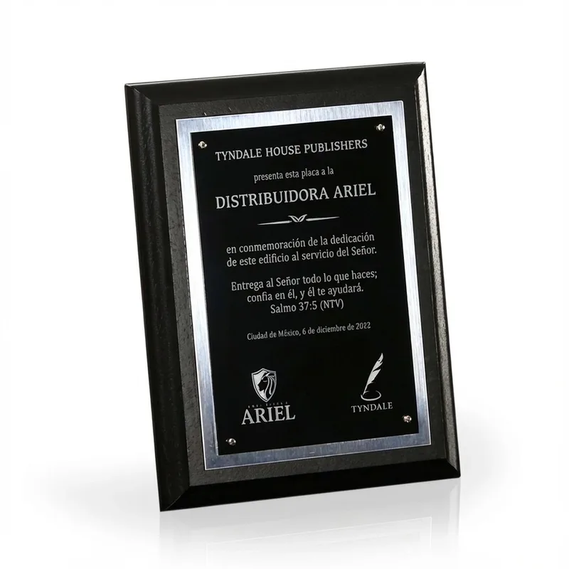 Joplin Award Plaque