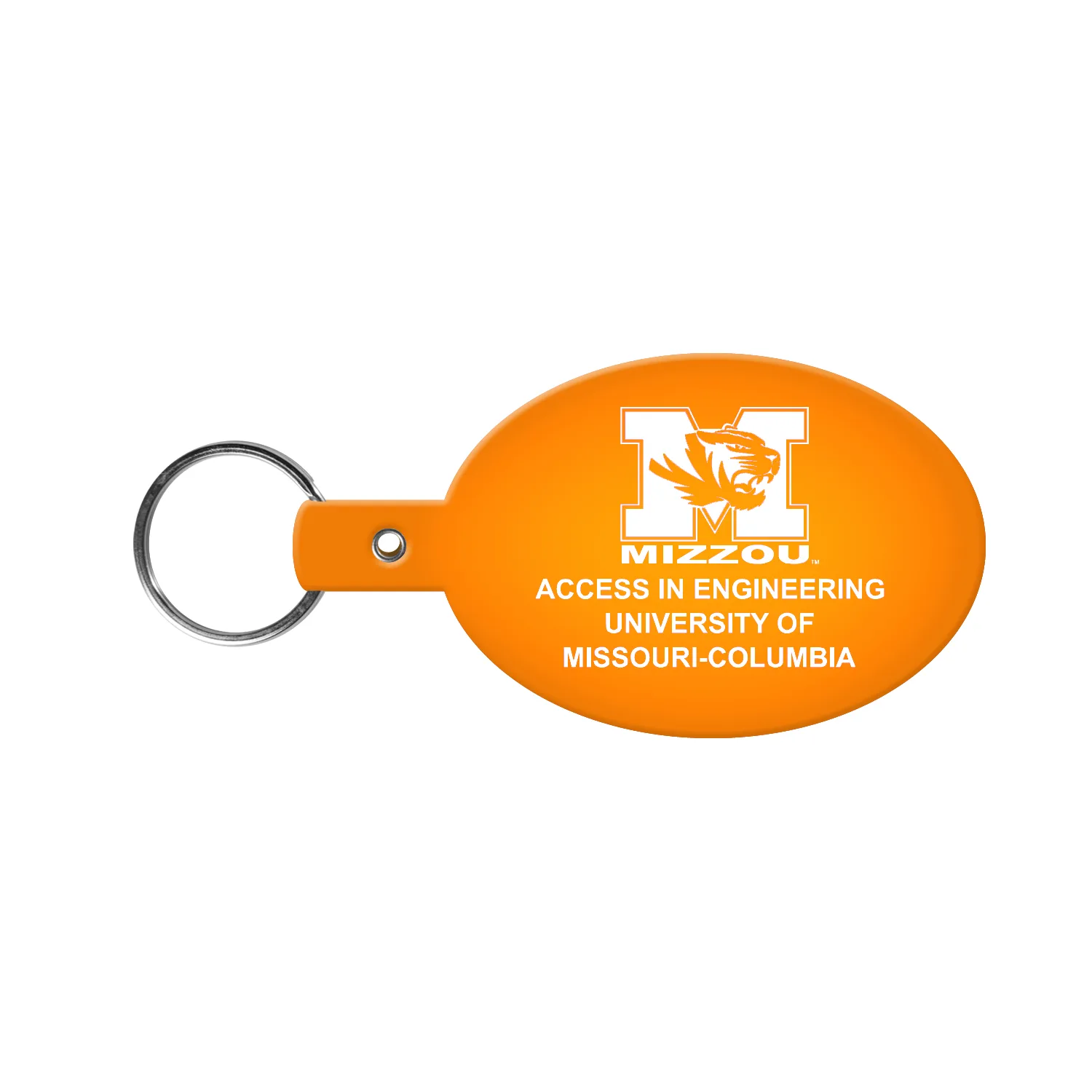 Oval Flexible Key Tag view 4