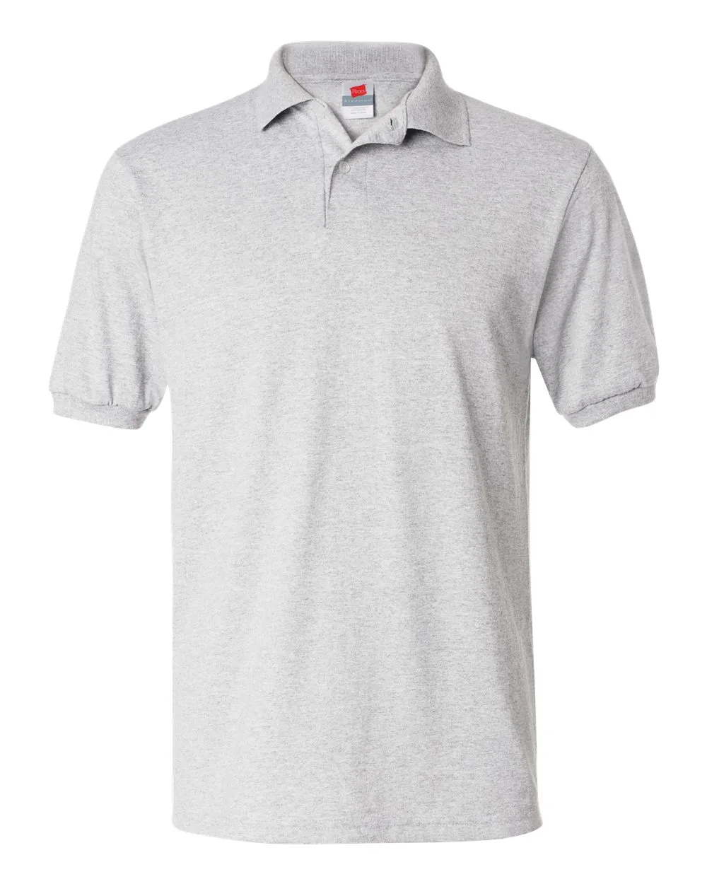 Hanes® Men's EcoSmart® Jersey Polo Shirt view 3