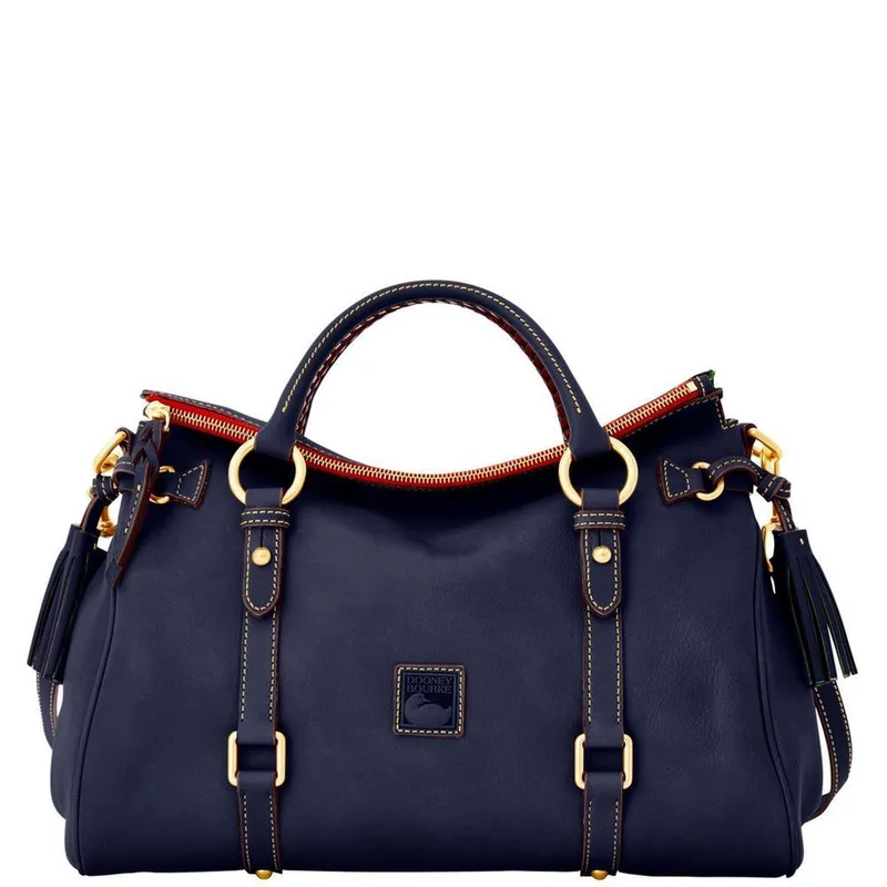 Dooney & Bourke Florentine Navy Blue Large Satchel