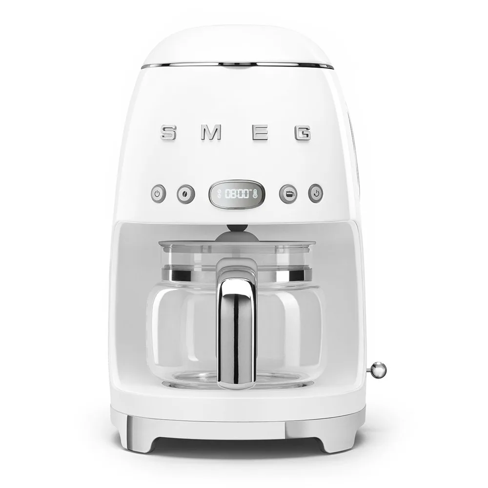 SMEG Drip-Filter Coffee Machine - White Glossy