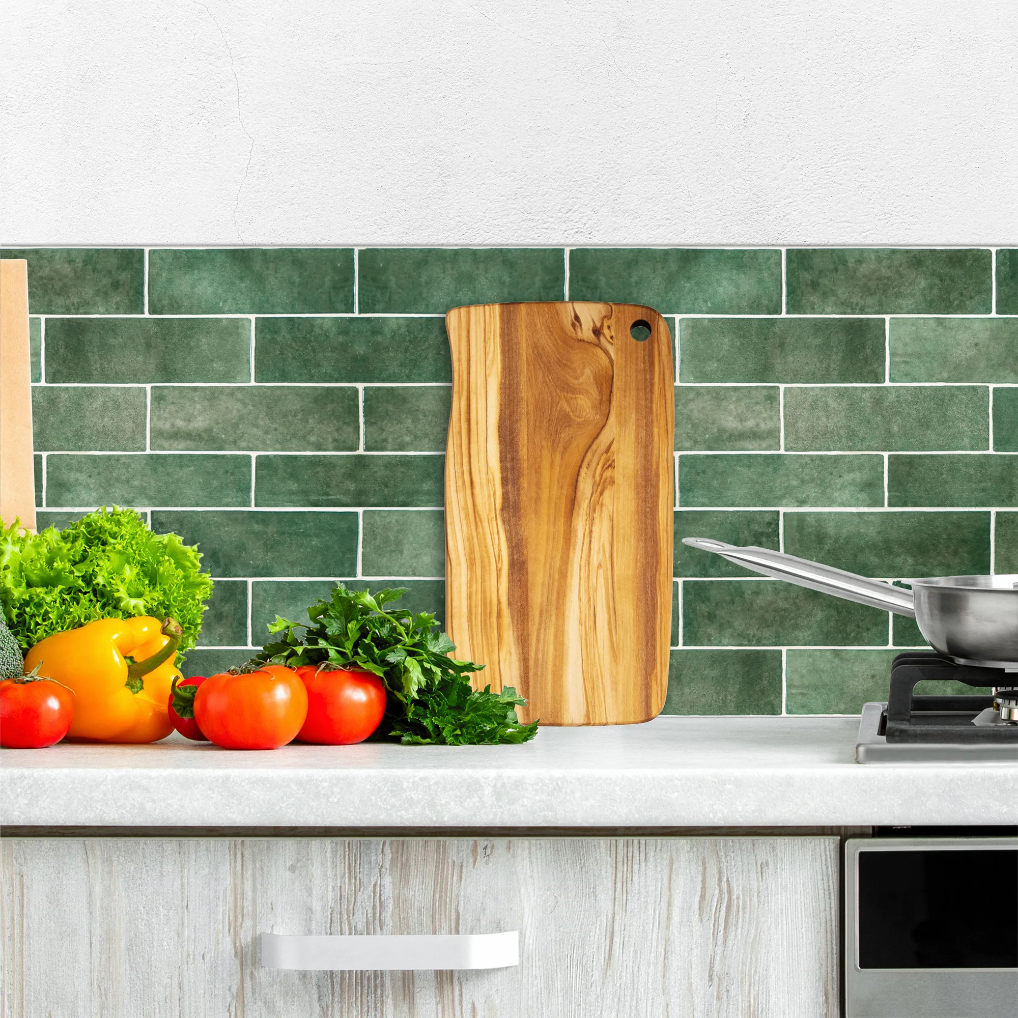Rock & Branch® Olive Wood Cutting & Serving Board view 5