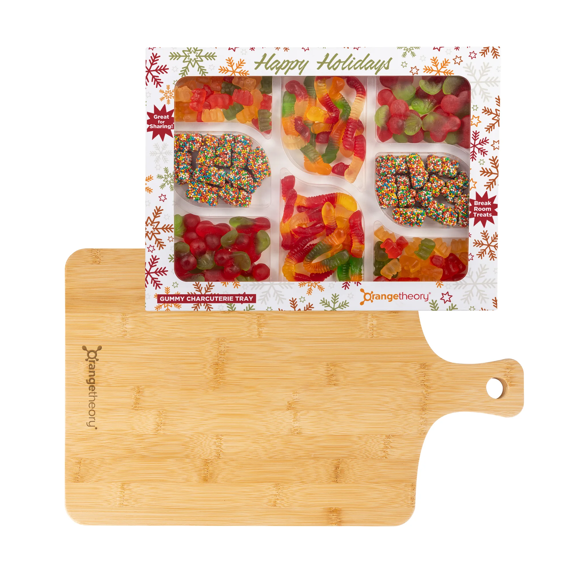 Gummy Charcuterie Tray with Bamboo Board view 4