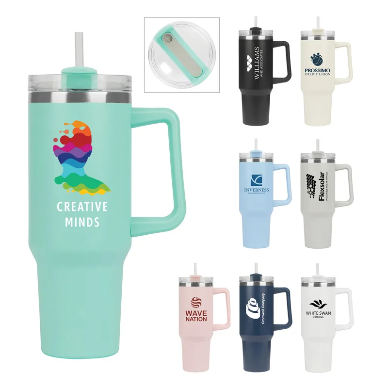 Riley 40 oz. Double Wall Stainless Steel Travel Mug