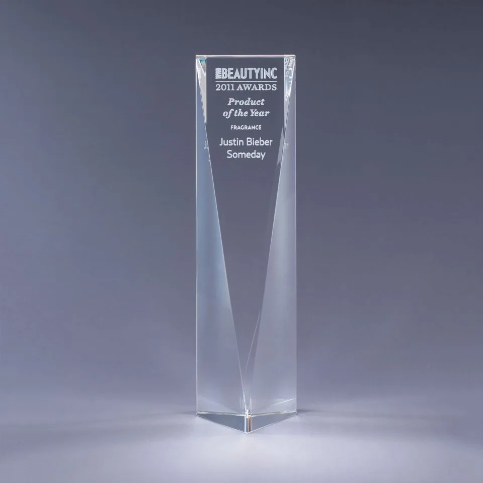 9" Excelsior Crystal Award