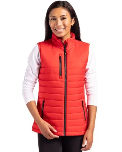 Clique Valhalla Full Zip Womens Puffer Vest view 2