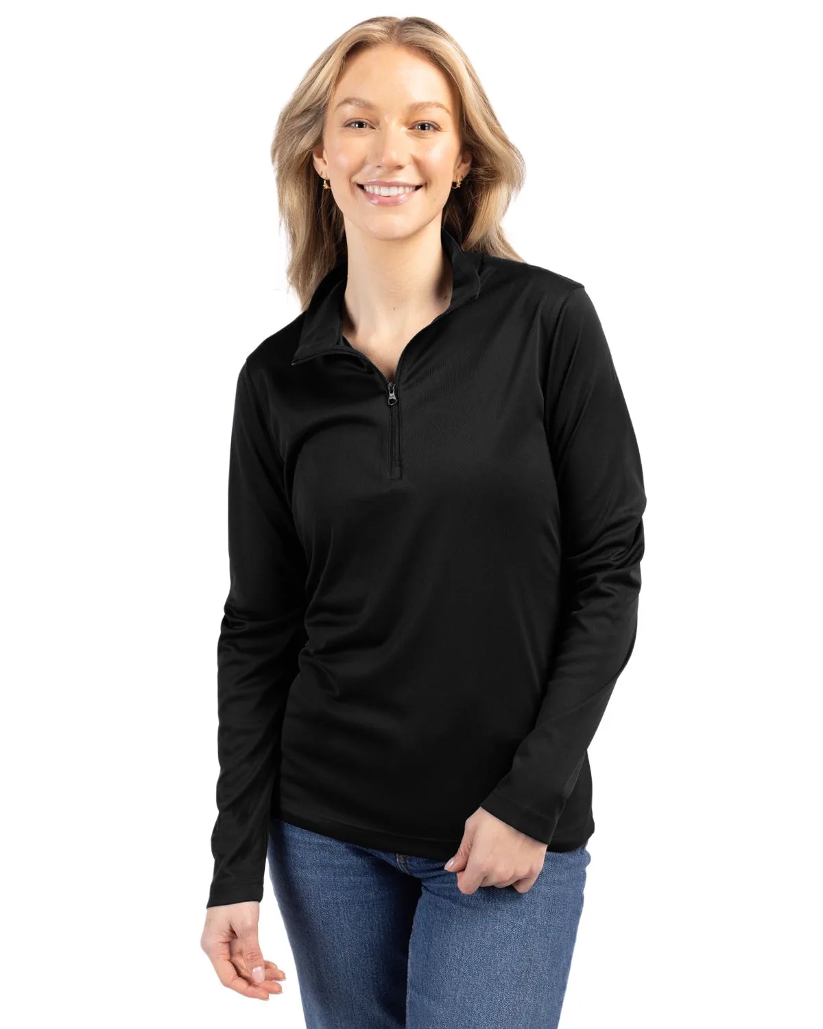 Clique Spin Eco Performance Half Zip Womens Pullover