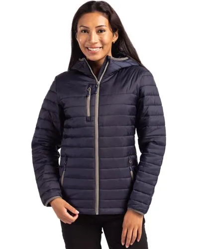 Clique Valhalla Full Zip Womens Puffer Jacket view 4