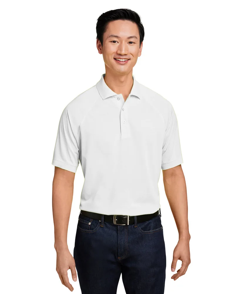 Harriton Men's Charge Snag and Soil Protect Polo Shirt view 6