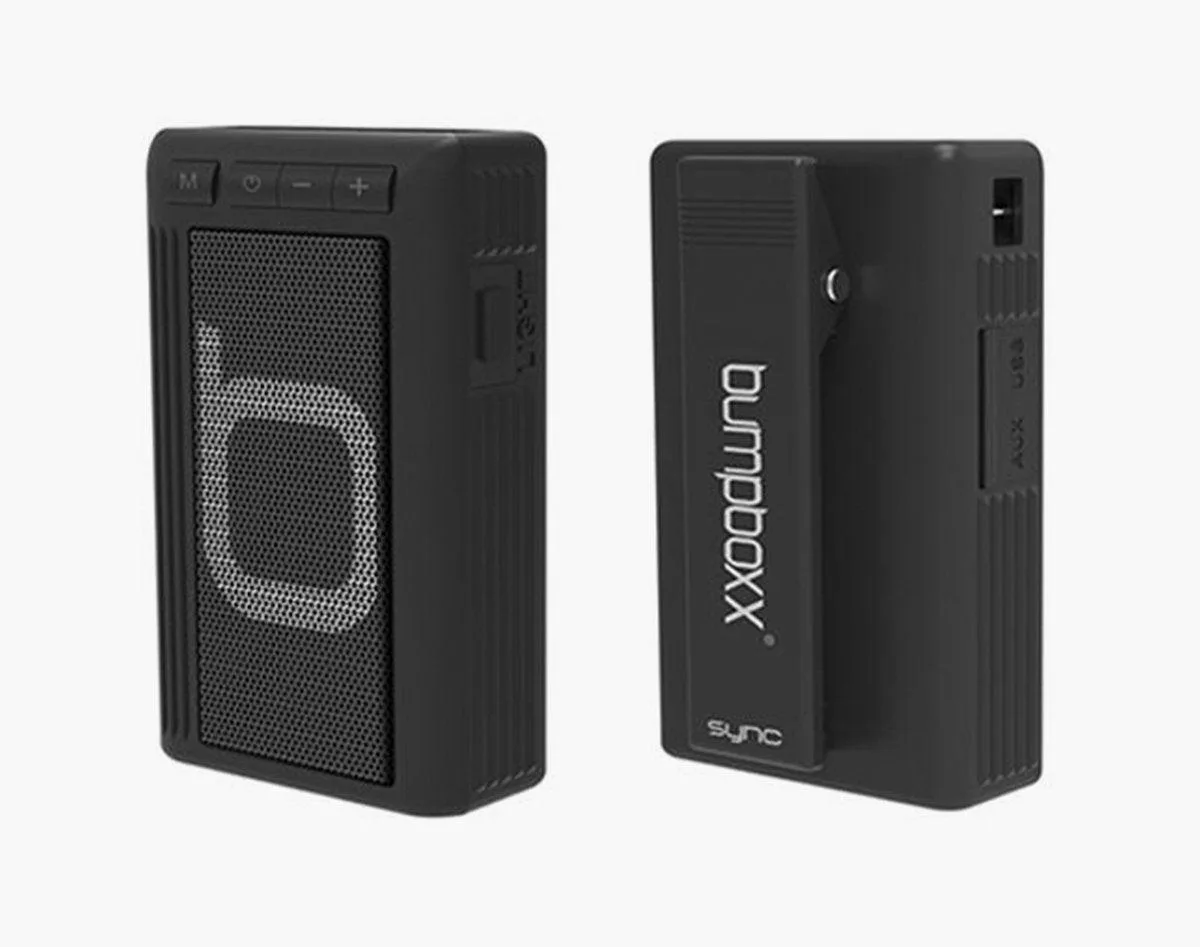 Bumpboxx Retro Pager Beeper Bluetooth Speaker, Black