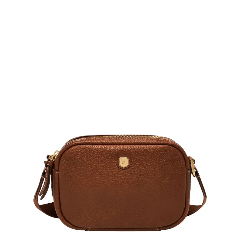 Fossil Danni Leather Crossbody Bag - Medium Brown