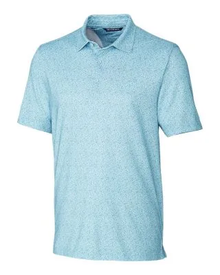 Cutter & Buck Pike Micro Floral Print Stretch Mens Polo view 3