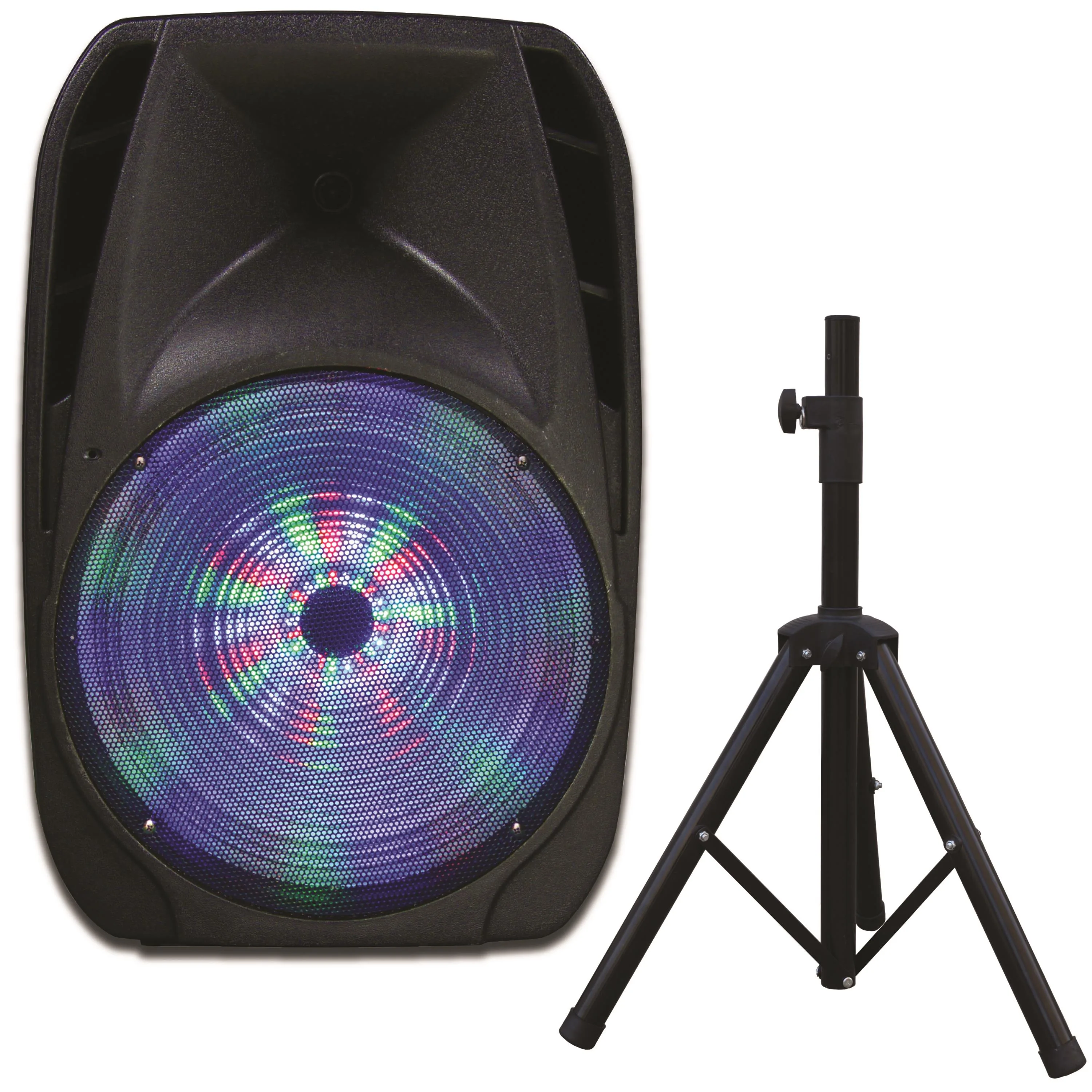 Supersonic® 15" Professional Bluetooth® DJ Speaker w/Tripod Stand