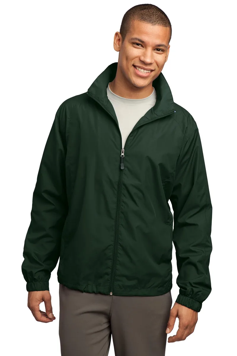 Sport-Tek® Full-Zip Wind Jacket.