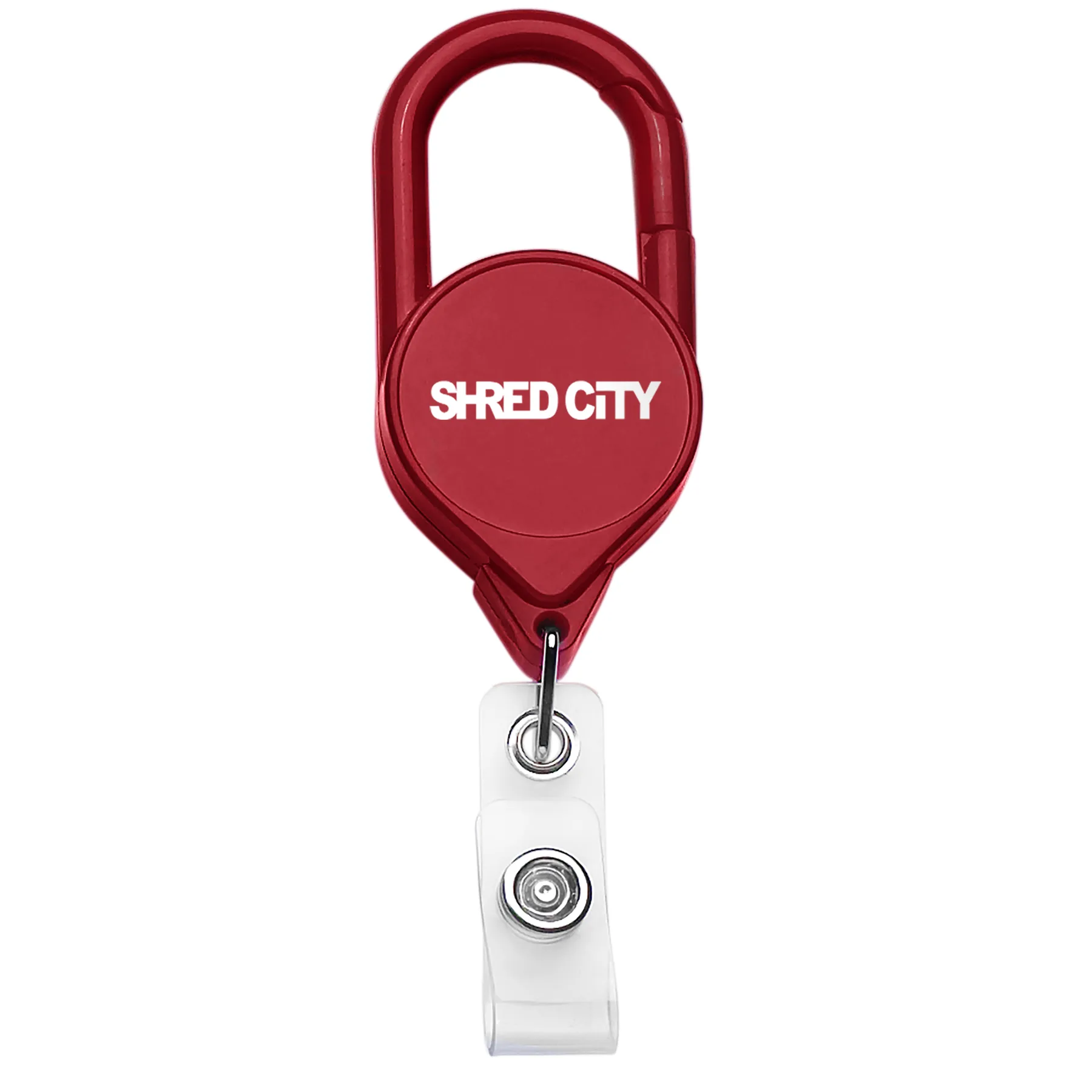 Jumbo Carabiner Retractable Badge Reel view 5