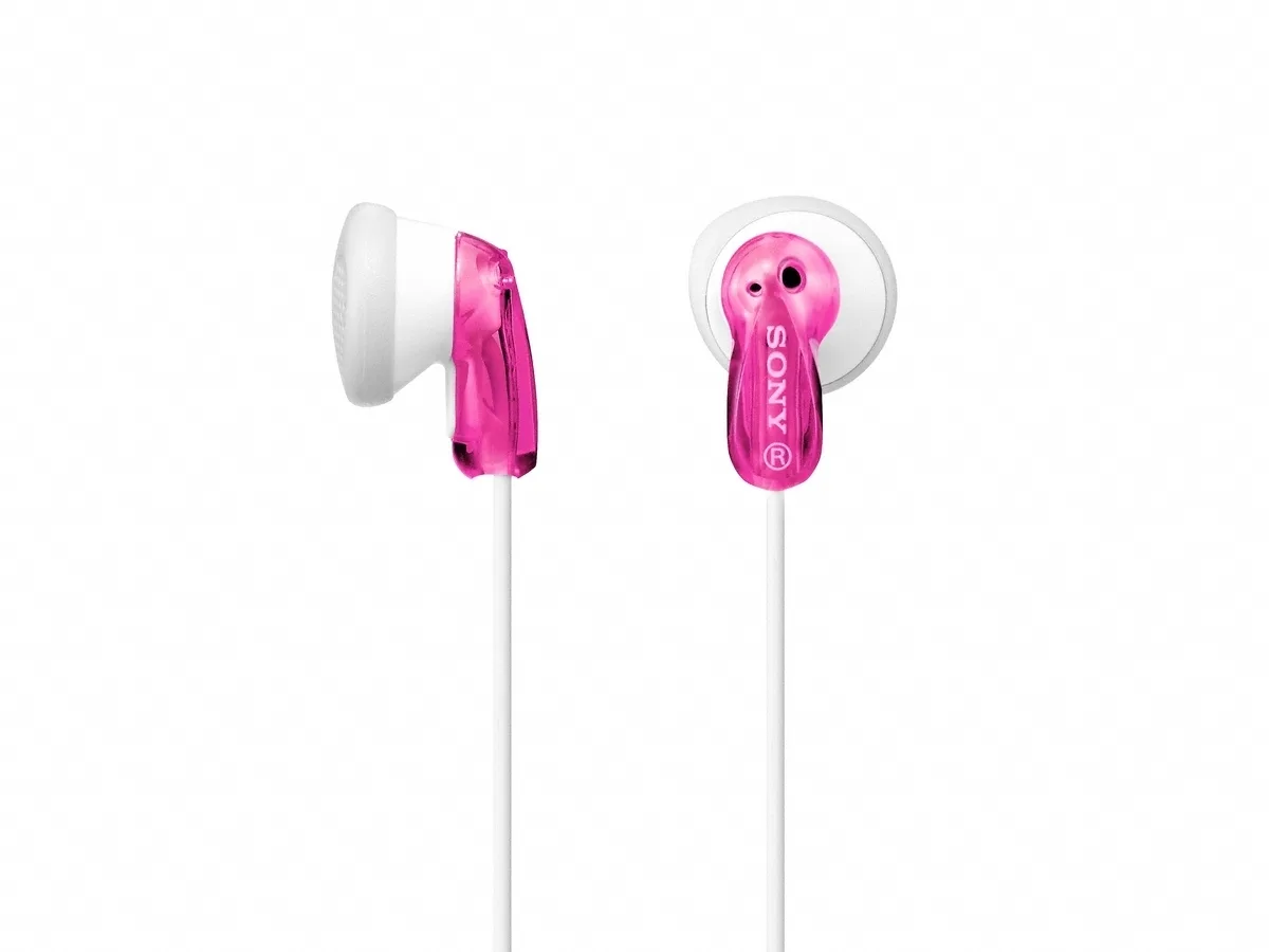 Sony Pink Wired Fashion Ear Buds