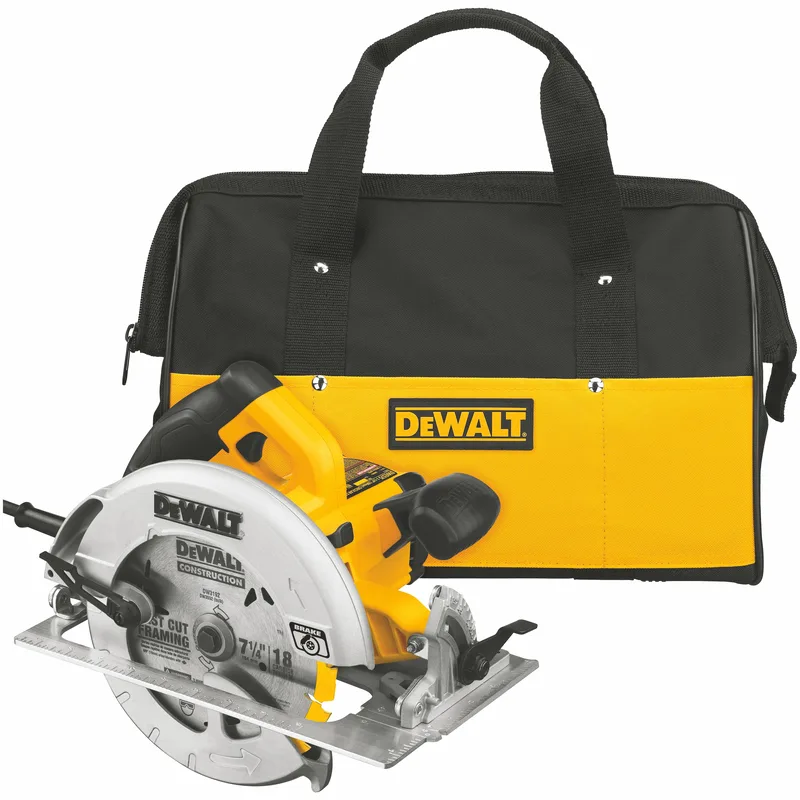 DeWalt 7-1/4" Lightweight Circular Saw W/ Electric Brake