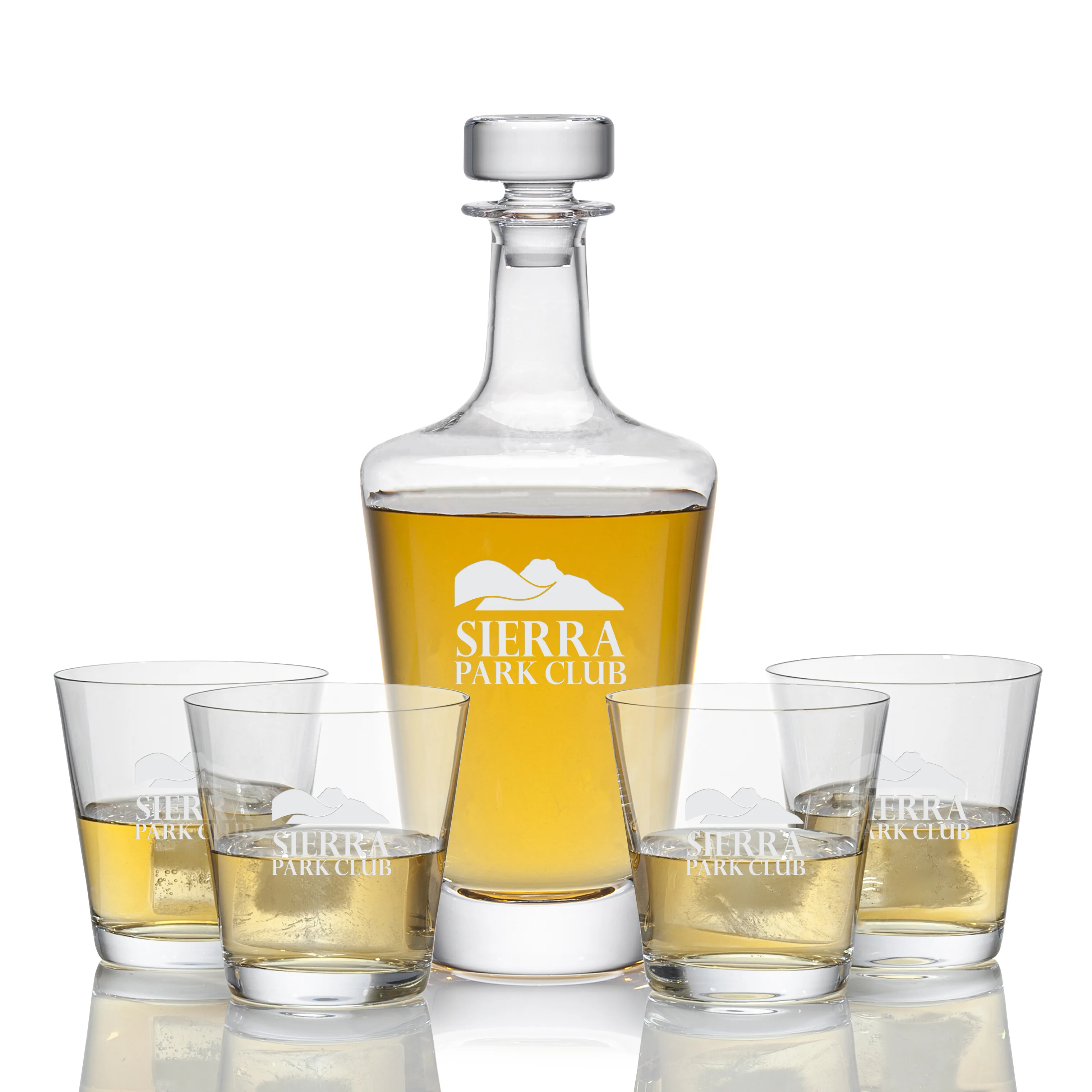Salzberg Decanter & Set