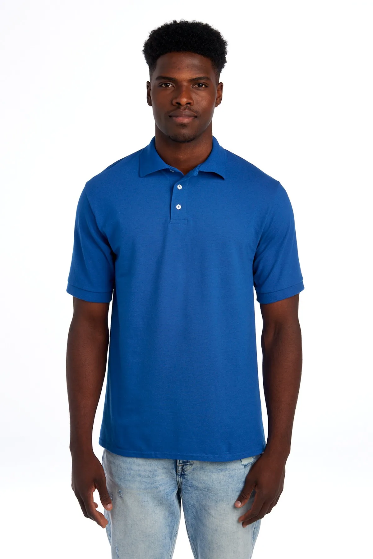 Jerzees® Unisex Premium Ring Spun Cotton Pique Sport Shirt view 6