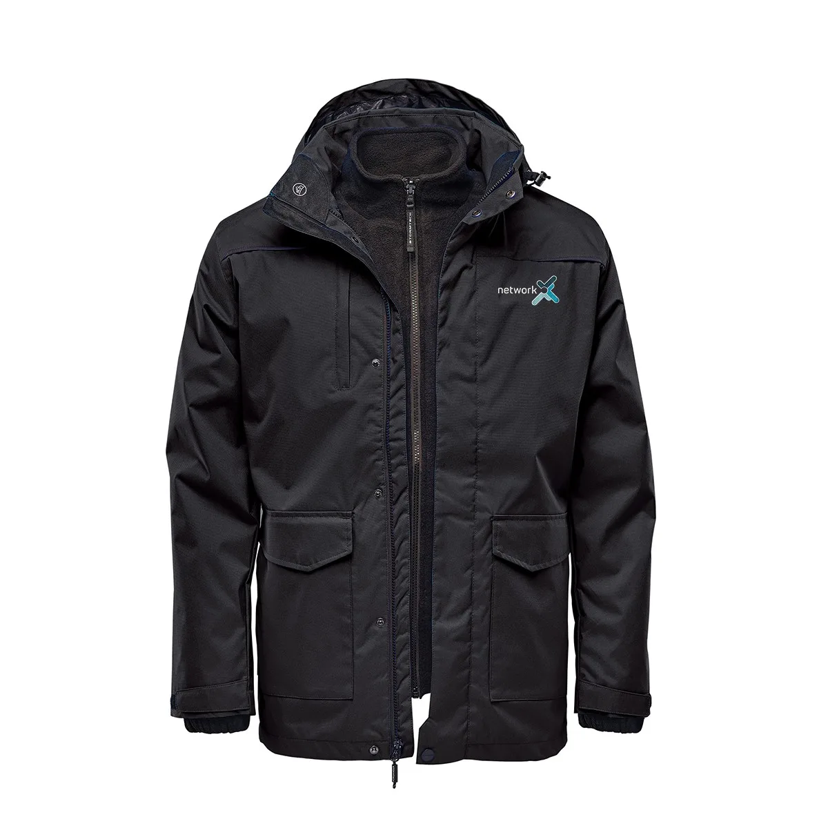 TPX3 Black Embroidery