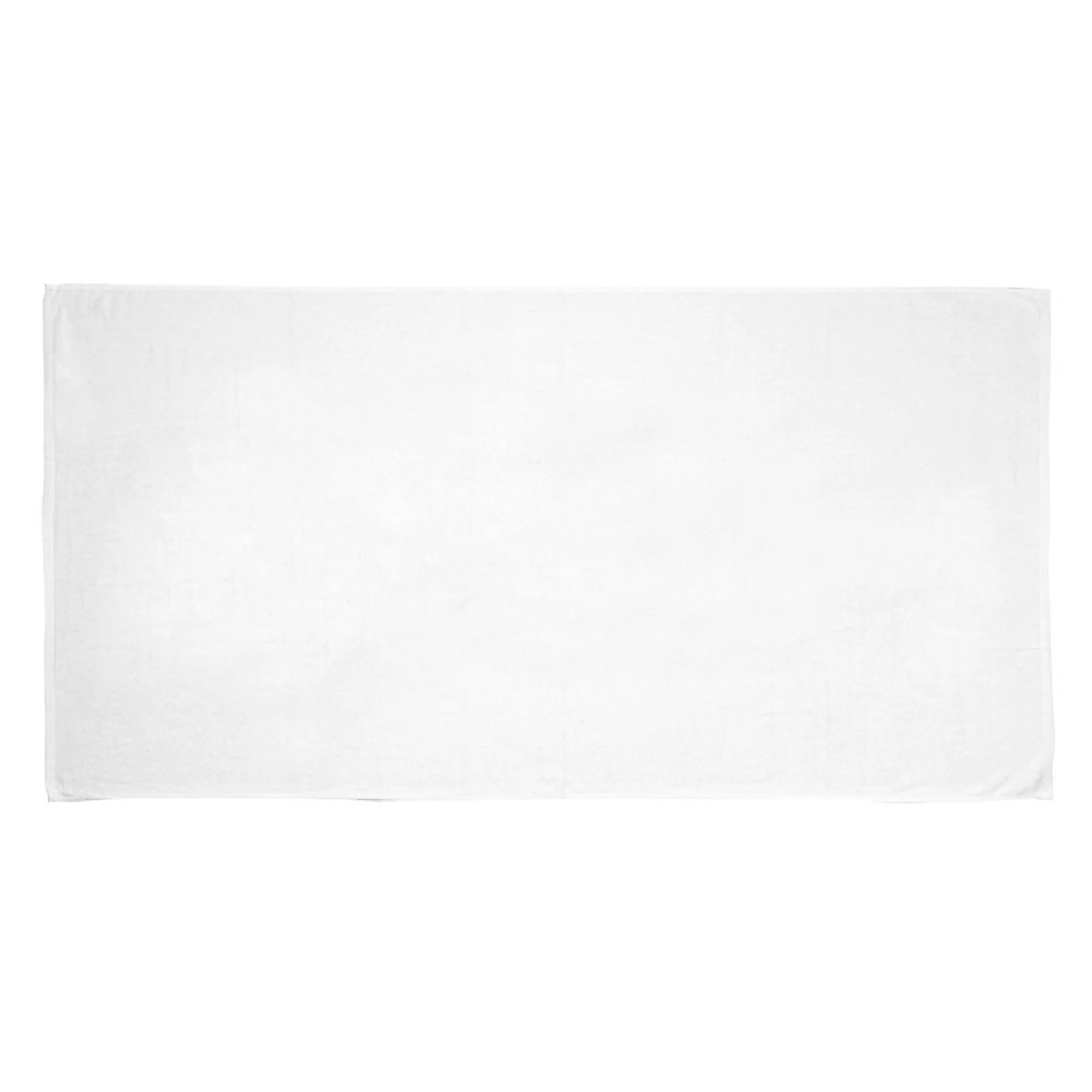 Jewel Collection White Beach Towel (Screen Print) view 2