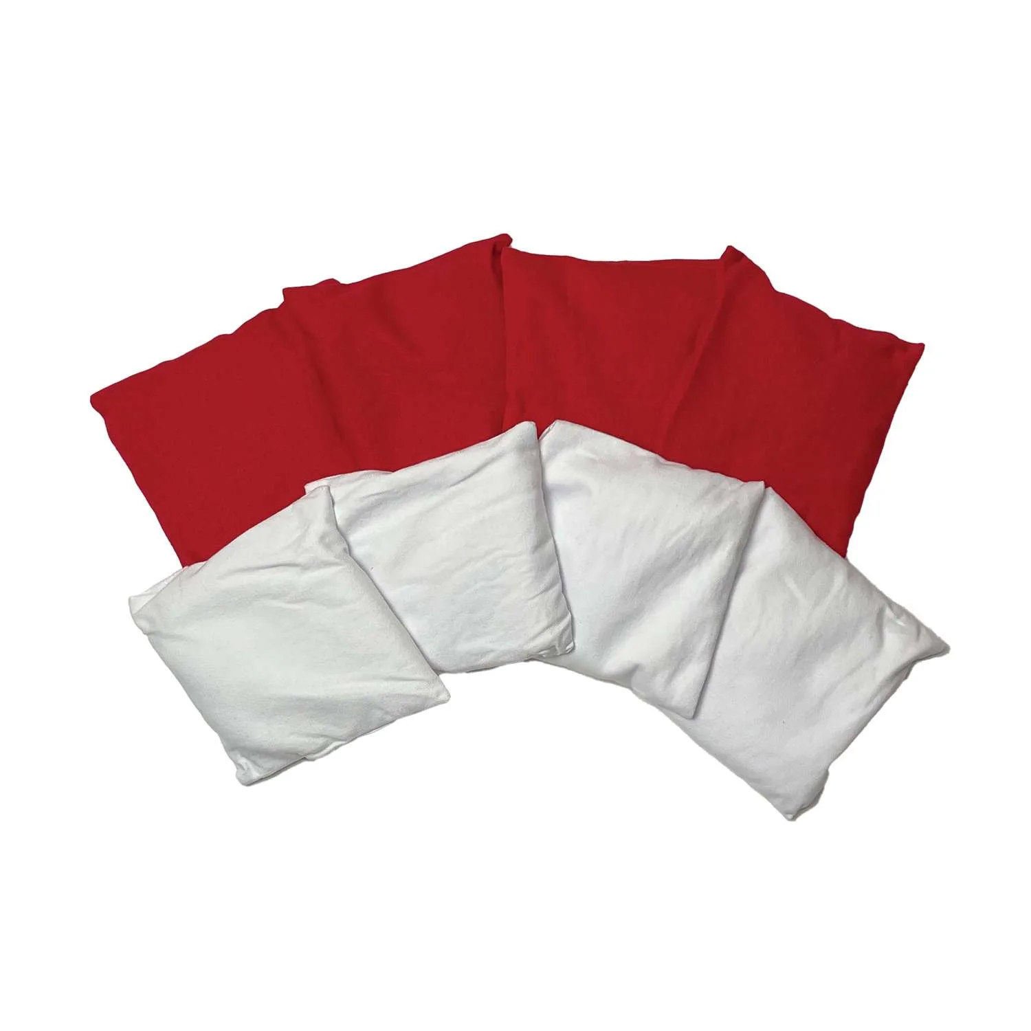 Portable Cornhole, 4 Red & White Bean Bags view 3