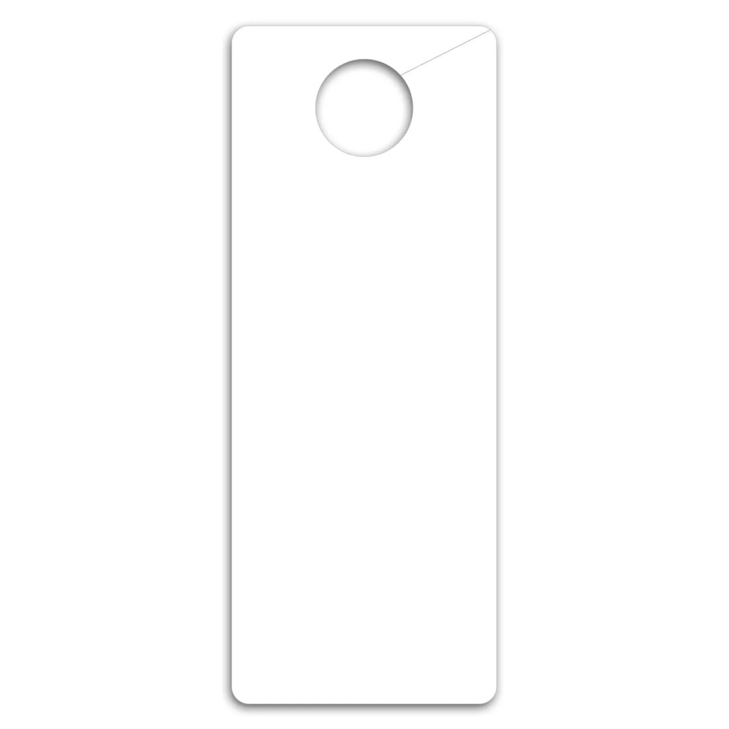 Plastic Door Hanger - 10 mil view 2