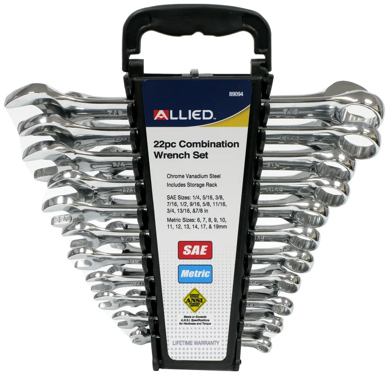 Allied 22-Piece Sae And Metric Wrench Set