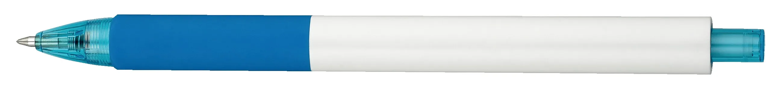 White/Light Blue Back