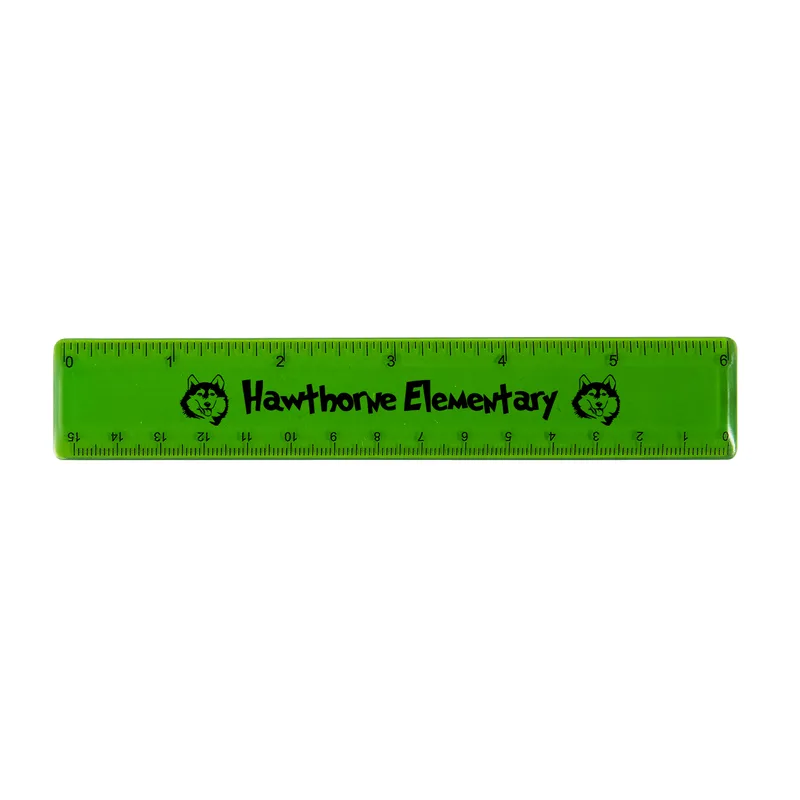 6" Plastic Ruler view 4