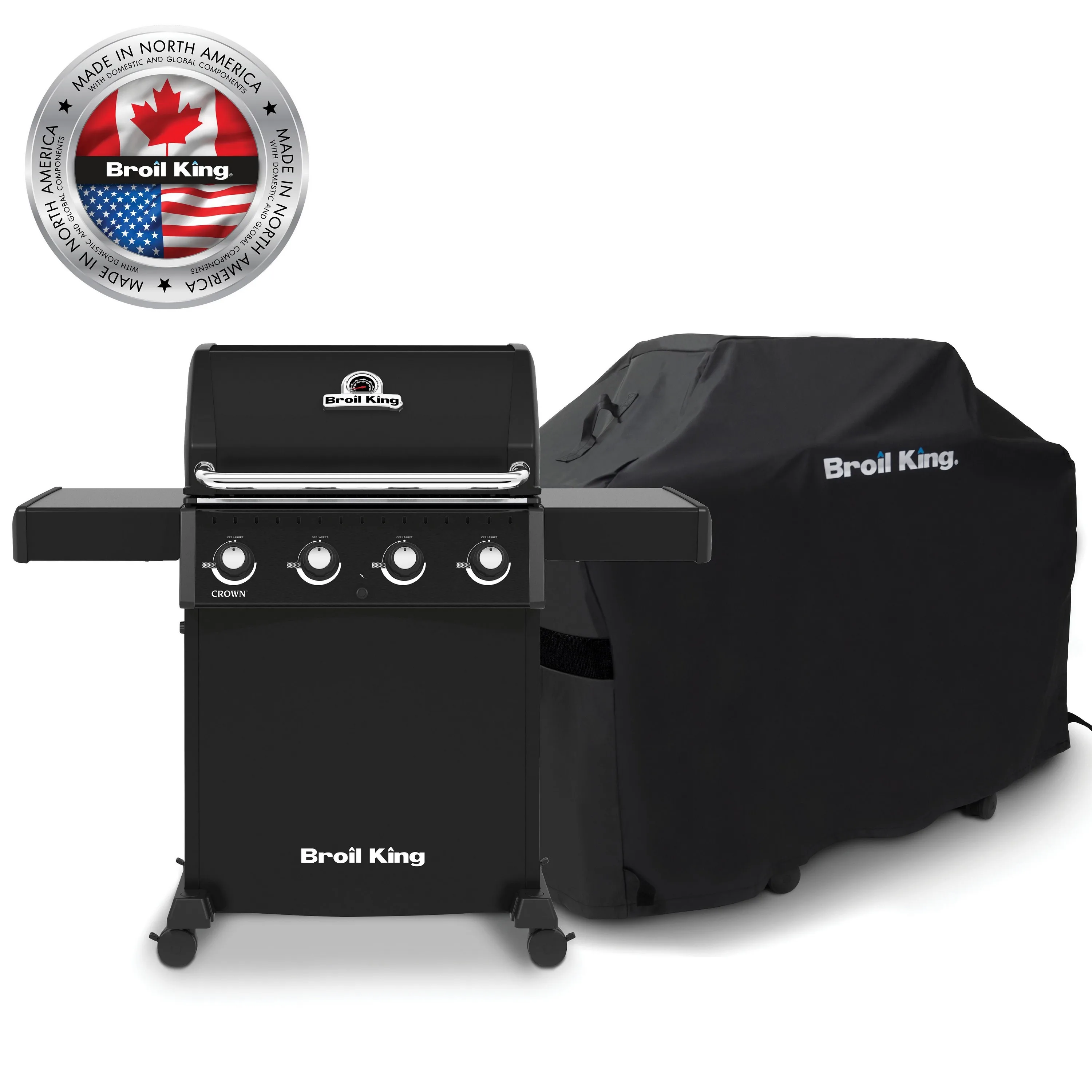 Broil King Crown™ 410 Lp Grill W/Cover - Made In Usa